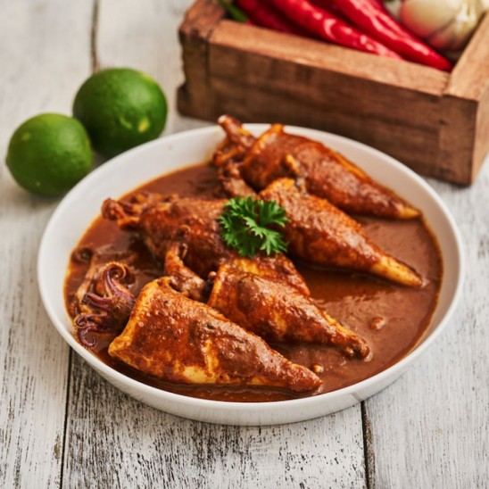 Cumi Bumbu Rendang
