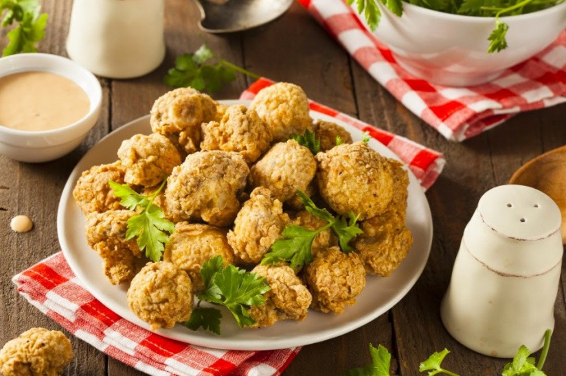 Jamur Garing Lapis Ayam ala Sasa