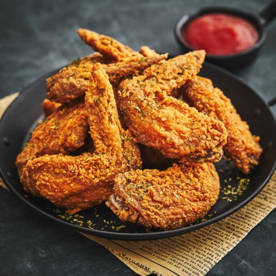 resep parmesan chicken wings