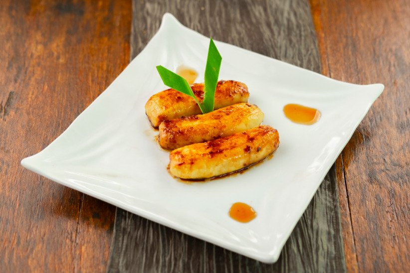 resep pisang karamel saus santan ala sasa
