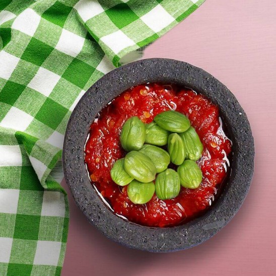 cara membuat sambel pete