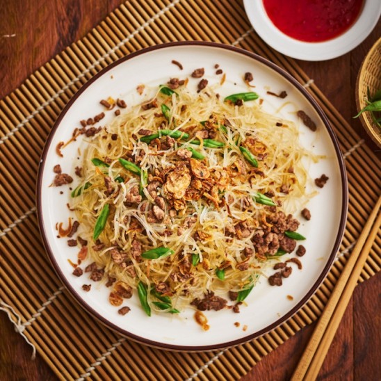 resep tumis soun daging cincang