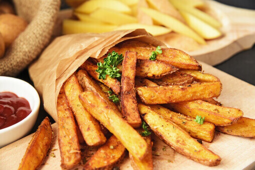 cara bikin french fries 