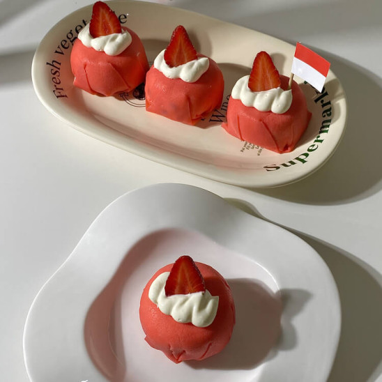 resep strawberry crepe