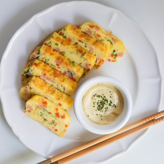 resep telur gulung korea
